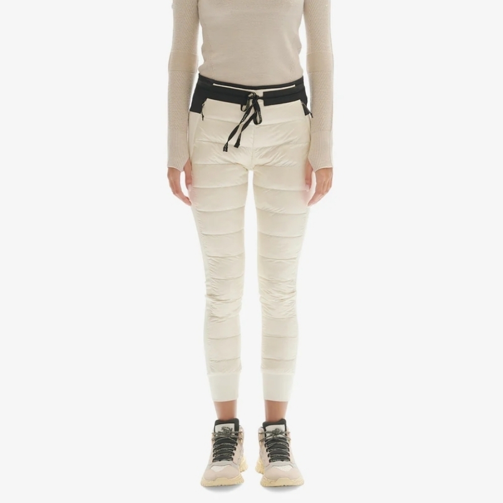Holden Hybrid Down Jogger Pearl White Winter Outdoor Activewear Ski Size Medium